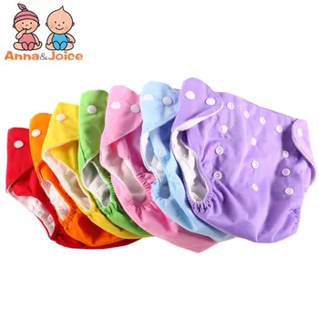 Детские подгузники 10 шт., регулируемые тканевые подгузники, детские летние моющиеся многоразовые подгузники/хлопковые тренировочные брюки