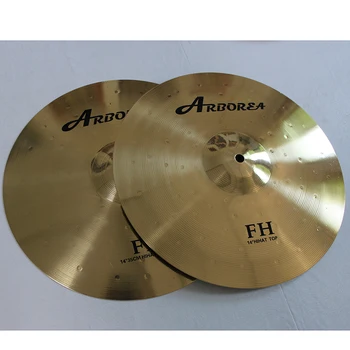 Латунная тарелка Arborea серии FH 14 дюймов Hihat Cymbal Для барабанщика