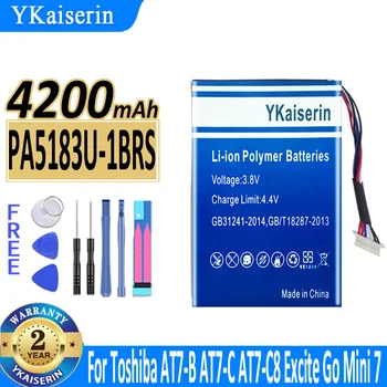 4200 мАч YKaiserin Аккумулятор PA5183U-1BRS Для Аккумуляторов мобильных телефонов Toshiba AT7-B AT7-C AT7-C8 Excite Go Mini 7 Mini7