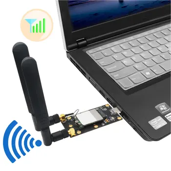 M.2-адаптер USB 3,0 3G/4G/ 5G LTE Модуль Компьютерные Компоненты с 2 Слотами для Nano SIM-карт, 2 Антеннами для модуля WWAN LTE