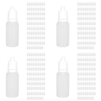 400ШТ 15 мл Пустых пластиковых Бутылок-Пипеток для жидкости для глаз, Пипетка для жидкости для глаз, бутылки многоразового использования