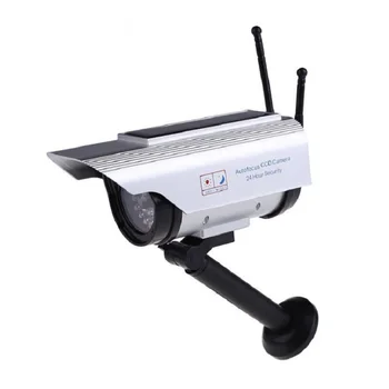 Имитационная камера-манекен, светодиодная водонепроницаемая камера безопасности, поддельная камера наблюдения, противоугонная домашняя видеокамера для помещений, настенная