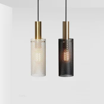 Простые подвесные светильники в скандинавском стиле, светильники для современной гостиной, прикроватный металлический подвесной светильник с вырезом, декор для кухни, светодиодный подвесной светильник для помещений