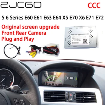 ZJCGO Задняя Передняя Камера Заднего Вида Цифровой Декодер Коробка Интерфейсный Адаптер CCC Для BMW 5 6 Серии E60 E61 E63 E64 X5 E70 X6 E71 E72