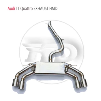 Коллектор выпускной системы HMD из нержавеющей стали, водосточная труба, подходит для Audi TT Quattro, клапан автоматической модификации, автомобильные аксессуары