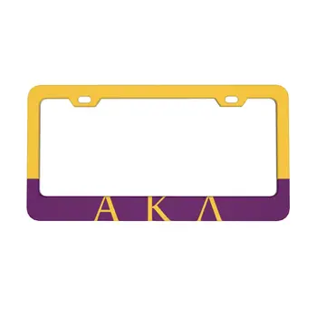 A-K-A Контрастная Рамка номерного знака Для Мужчин И Женщин, Автомобильная накладка, Применимая к стандартному Автомобилю США, 1 предмет, Автомобильные Аксессуары 12x6 Дюймов